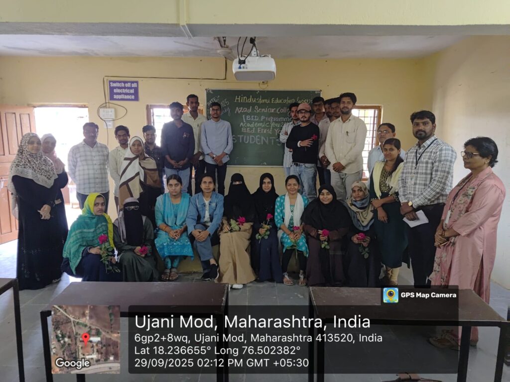 B.Ed F.Y 2025-26 Inducation Programe